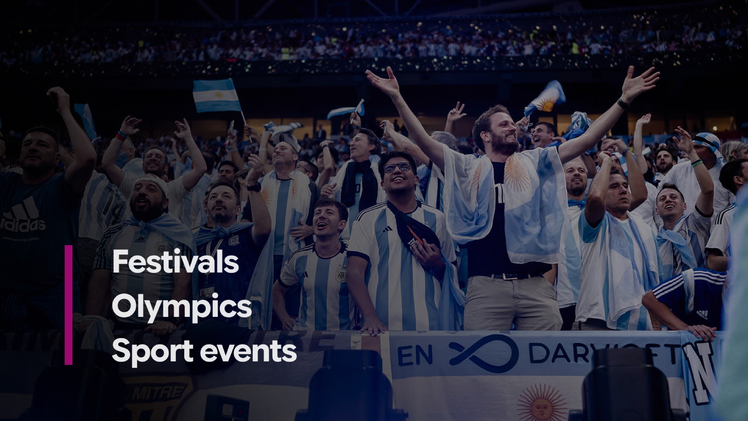 Festivals, Olympics, Sport events
